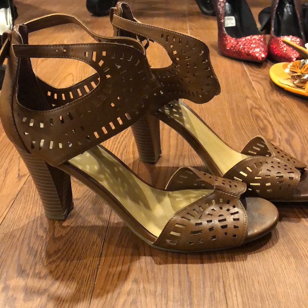Brown sandals